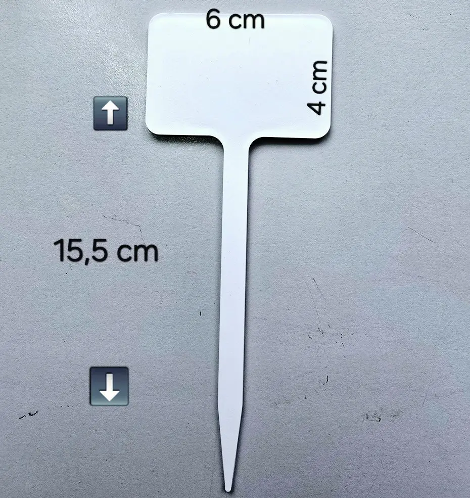 Tabliczki plastikowe do opisu roślin - obrazek 3